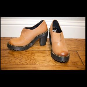 Chunky Heel Chestnut Mr. Martens